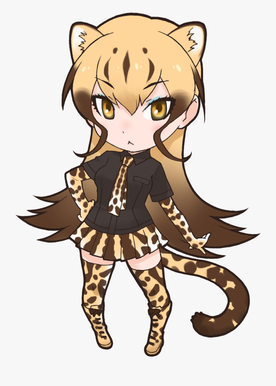 King Cheetah Kemono Friends, Transparent Clipart