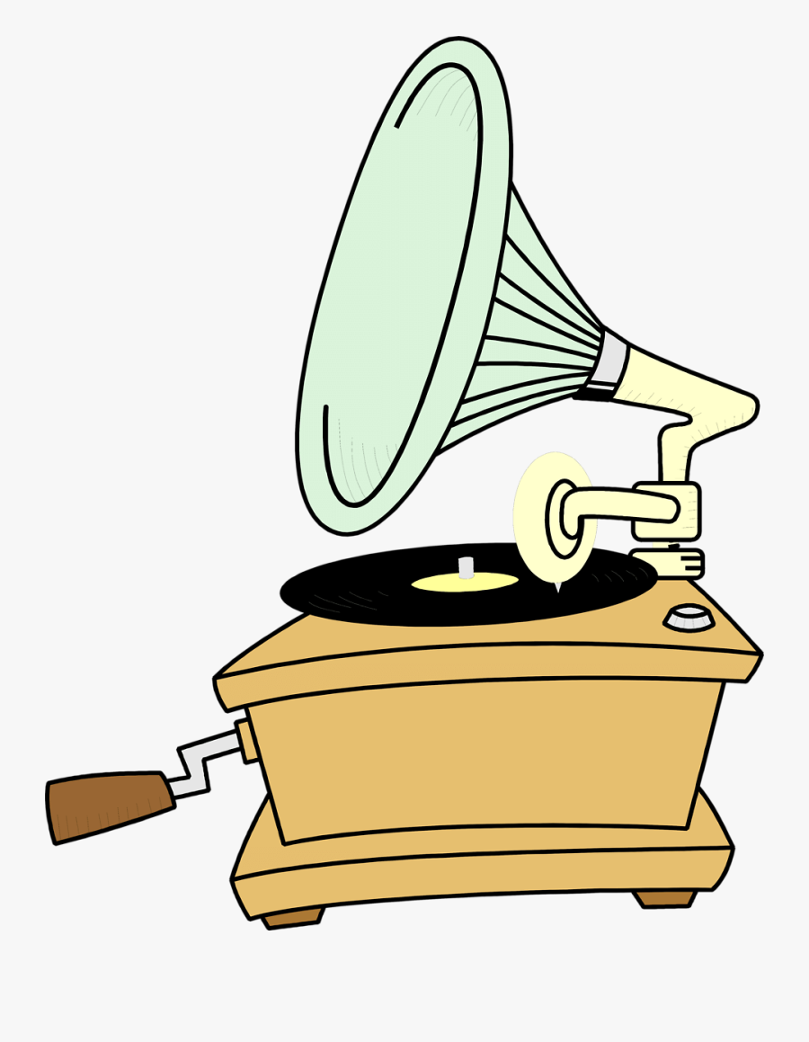 Clip Art Record Player Clipart - Record Player Clip Art, Transparent Clipart