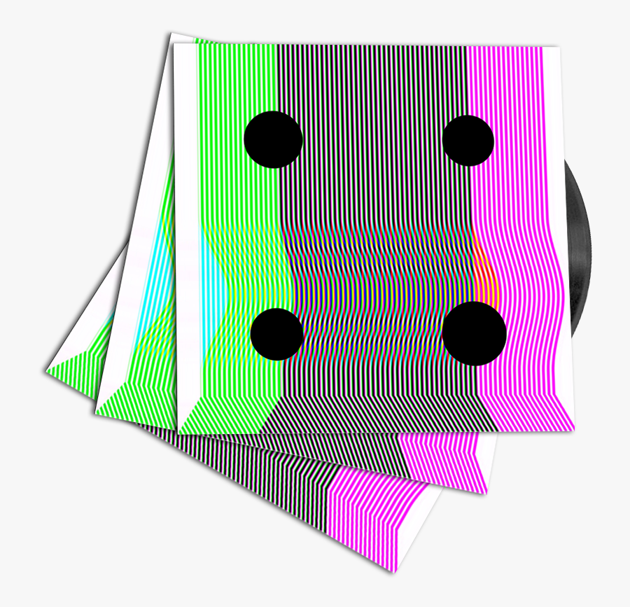 Vintage Triple Vinyl Record Mockup Tri5, Transparent Clipart