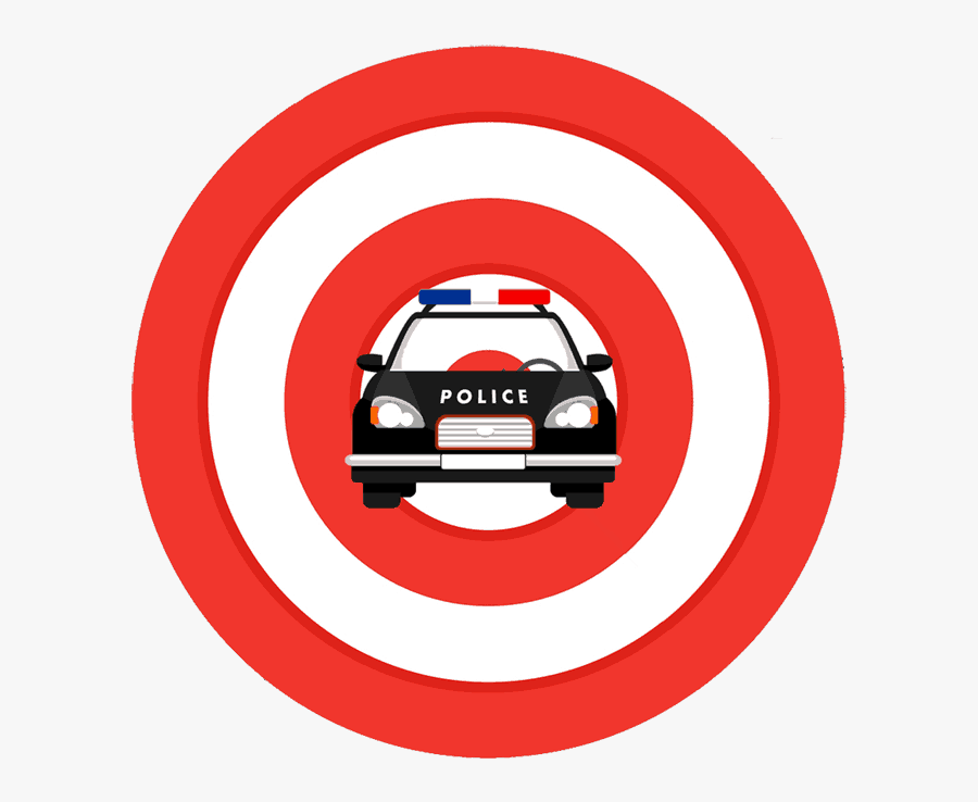 Drunk Drivers Hits Police Car - Information Symbol, Transparent Clipart