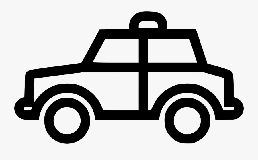 Police Car Svg Png Icon Free Download - No Car Icon Svg, Transparent Clipart