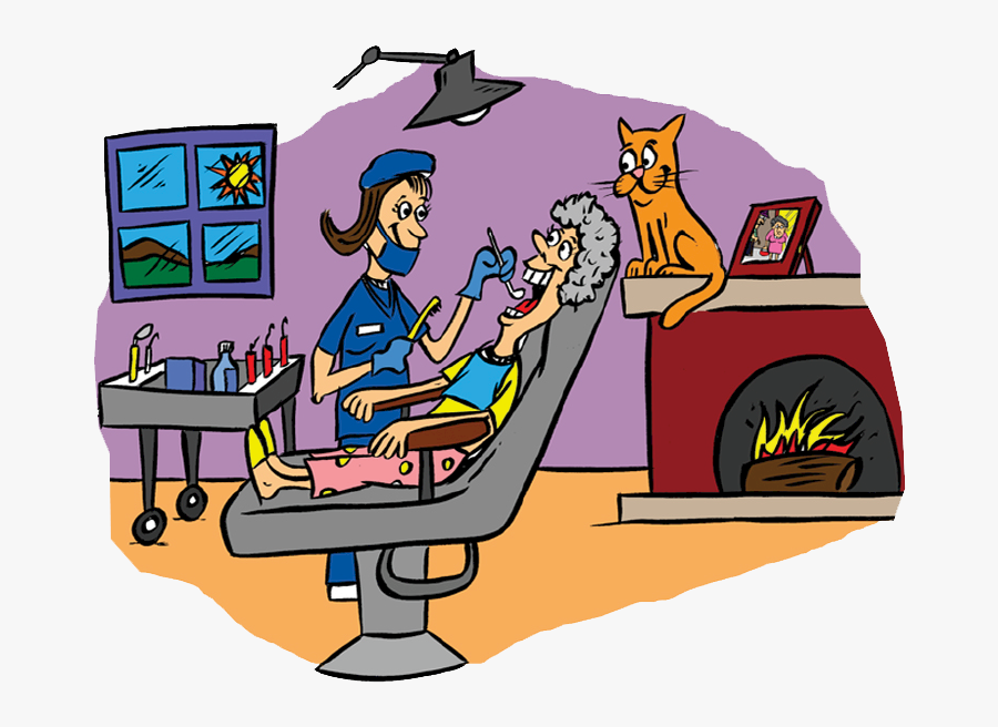 Elders Patient In Dentistry Animation, Transparent Clipart