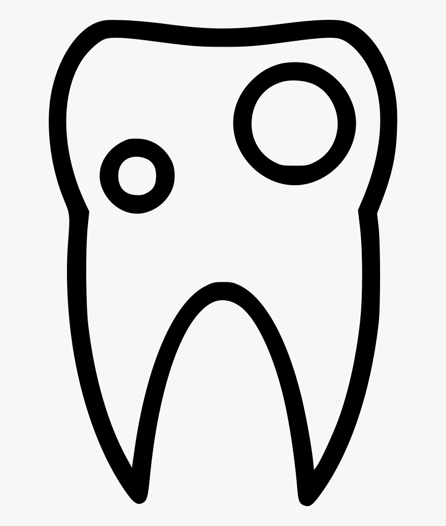 Png Black And White Library Dentist Drawing Cavity - Tooth Decay, Transparent Clipart