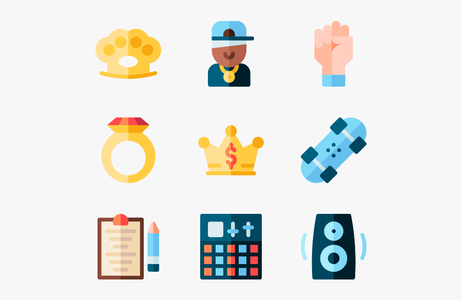 Hip Hop, Transparent Clipart