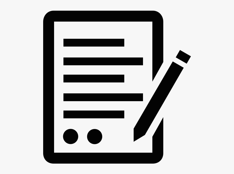 Icon For State And Local Records Management Forms - Content Vector Png, Transparent Clipart