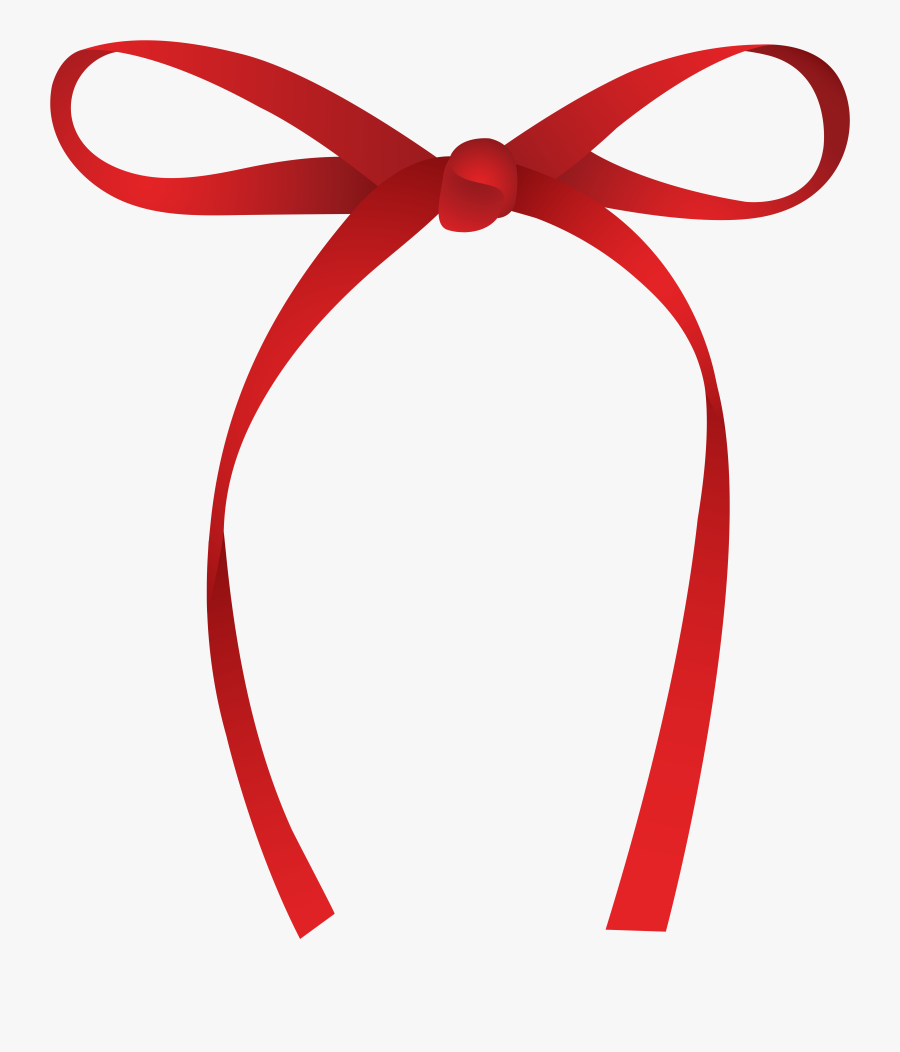 Thin Red Ribbon Png Clip Art, Transparent Clipart