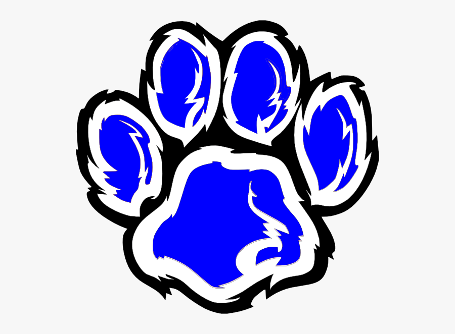 Wildcat Paw 3 Clip Art - Wildcat Paw Clipart, Transparent Clipart
