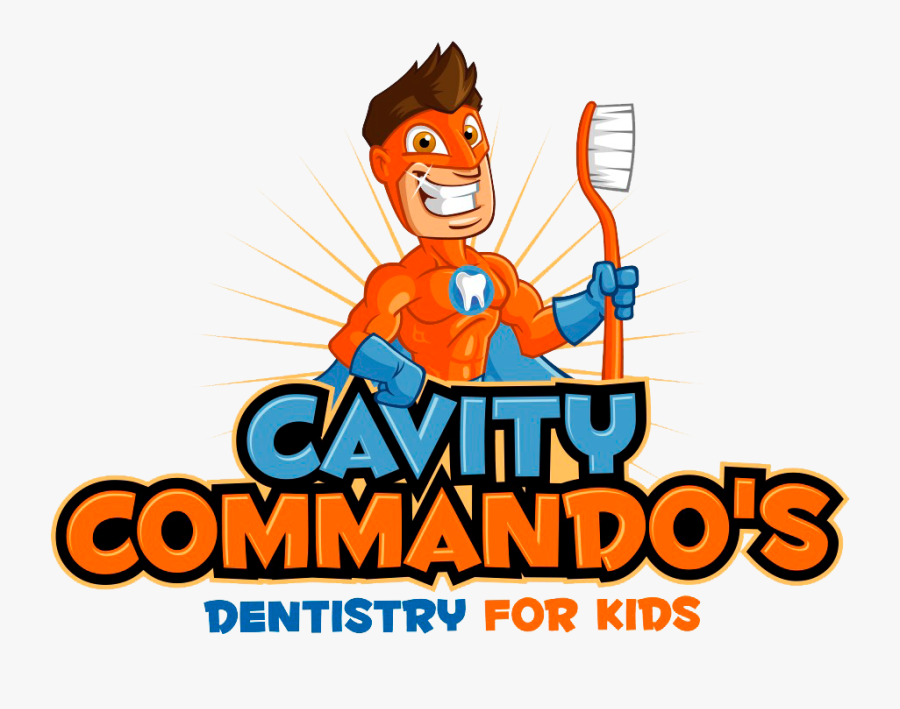Cavity Commando"s Dentistry For Kids - Cartoon, Transparent Clipart