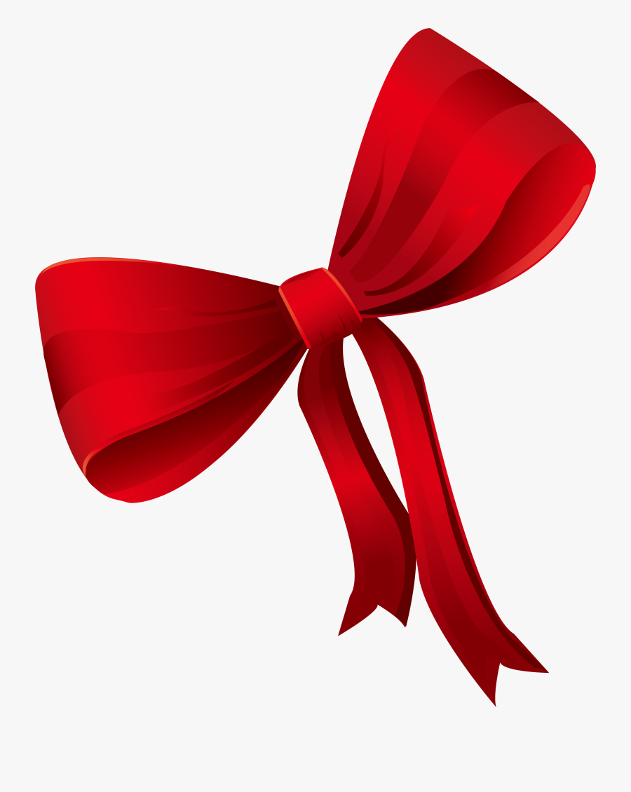 Free Photo - Transparent Background Red Bow, Transparent Clipart