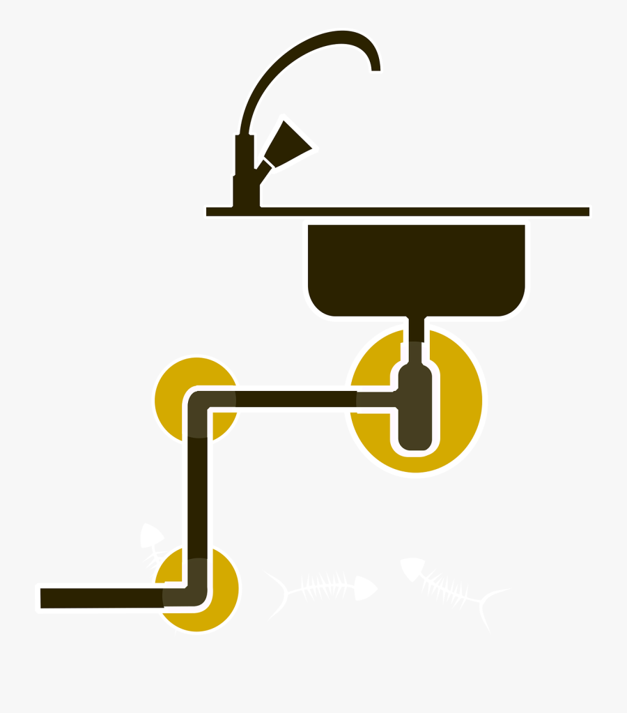 Sink, Jam, Obstruction, Cap, Stack, Laundry, Pool - Fregadero Vector Png, Transparent Clipart