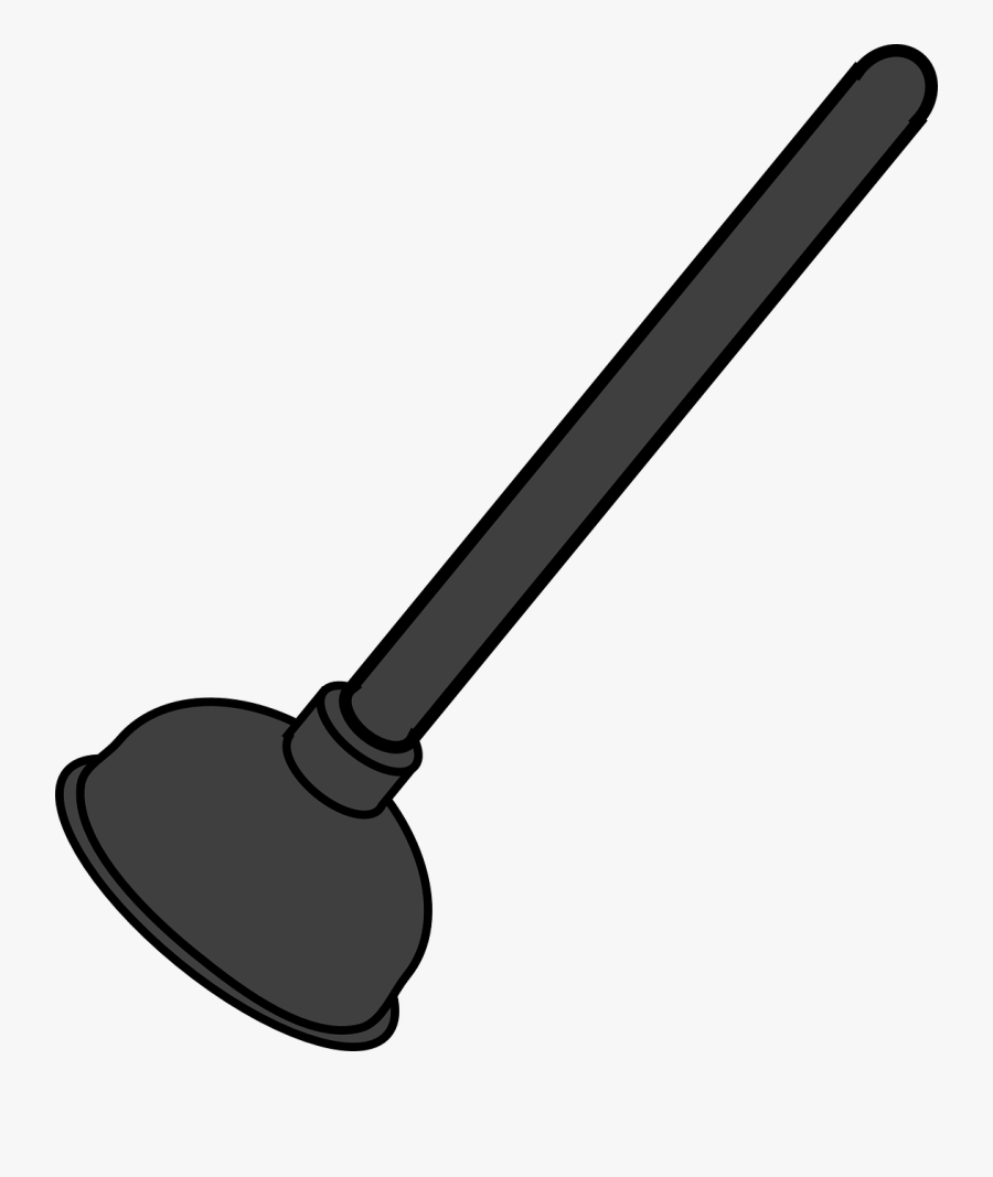 Use A Plunger To Unclog A Bathroom Sink - Plunger Clipart Png, Transparent Clipart