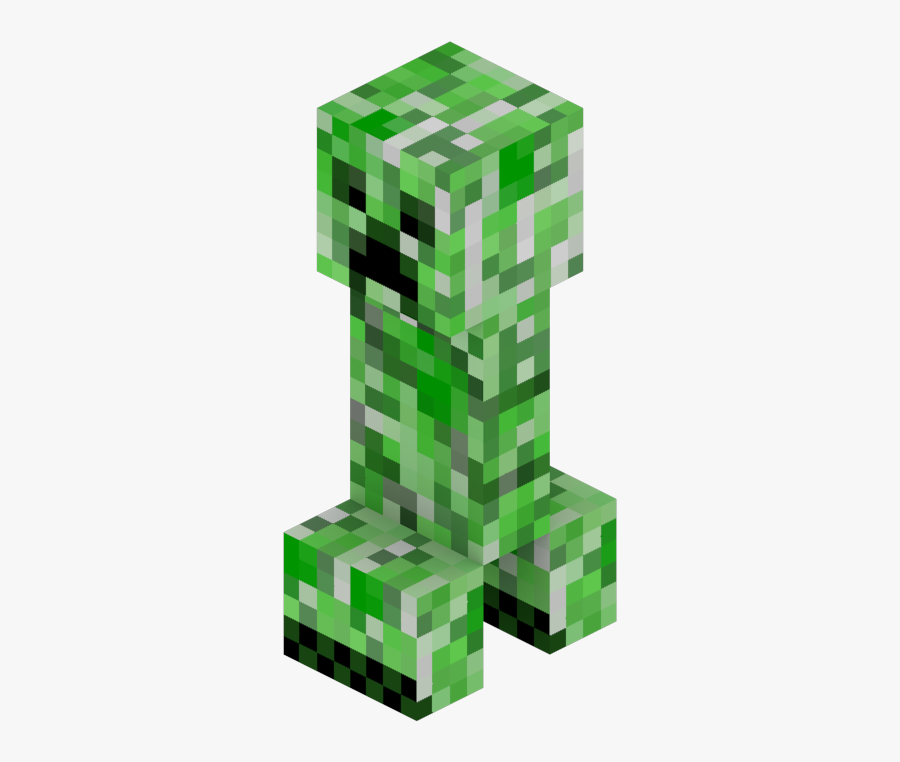 Zombie Clipart Minecraft - Transparent Minecraft Creeper, Transparent Clipart