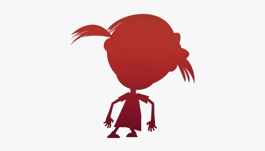 Transparent Girl Zombie Silhouette, Clip Art - Illustration, Transparent Clipart