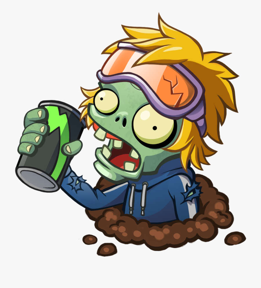 Graveyard Clipart Zombie - Plants Vs Zombies Heroes Zombies, Transparent Clipart