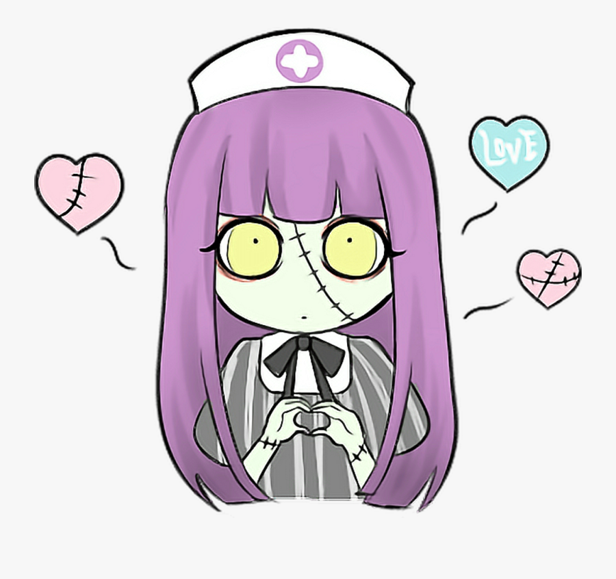 Cute Halloween Zombie Clipart - Zombie Kawaii, Transparent Clipart