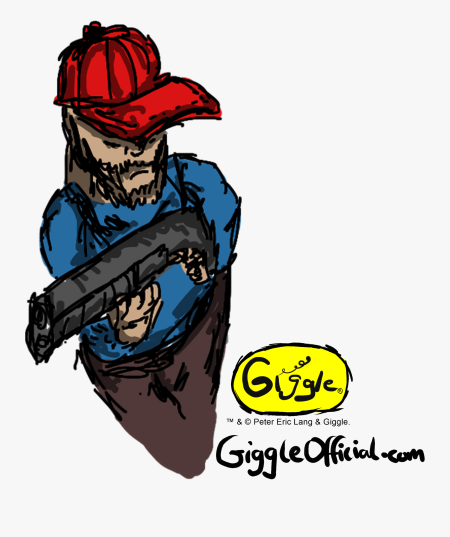 Check Out Ged From Our Video Game, The Zombie Trap - Illustration, Transparent Clipart