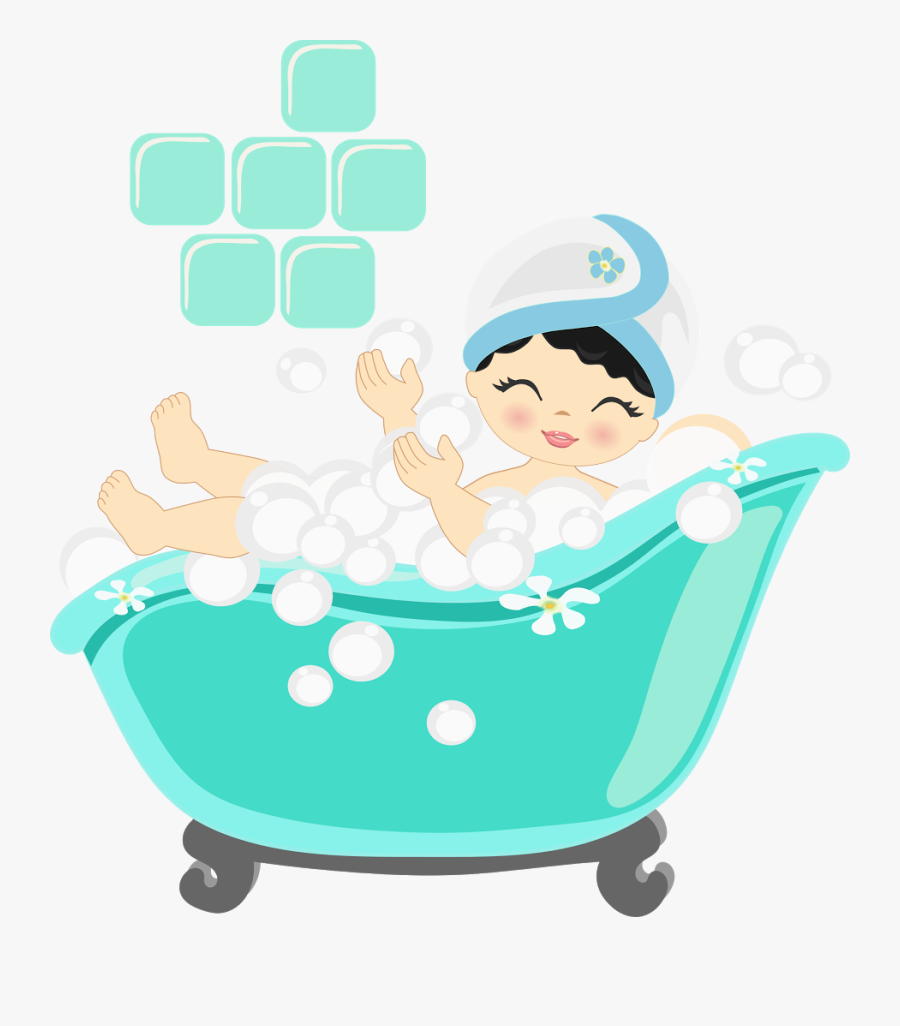 Bathtub Spa Clipart, Transparent Clipart