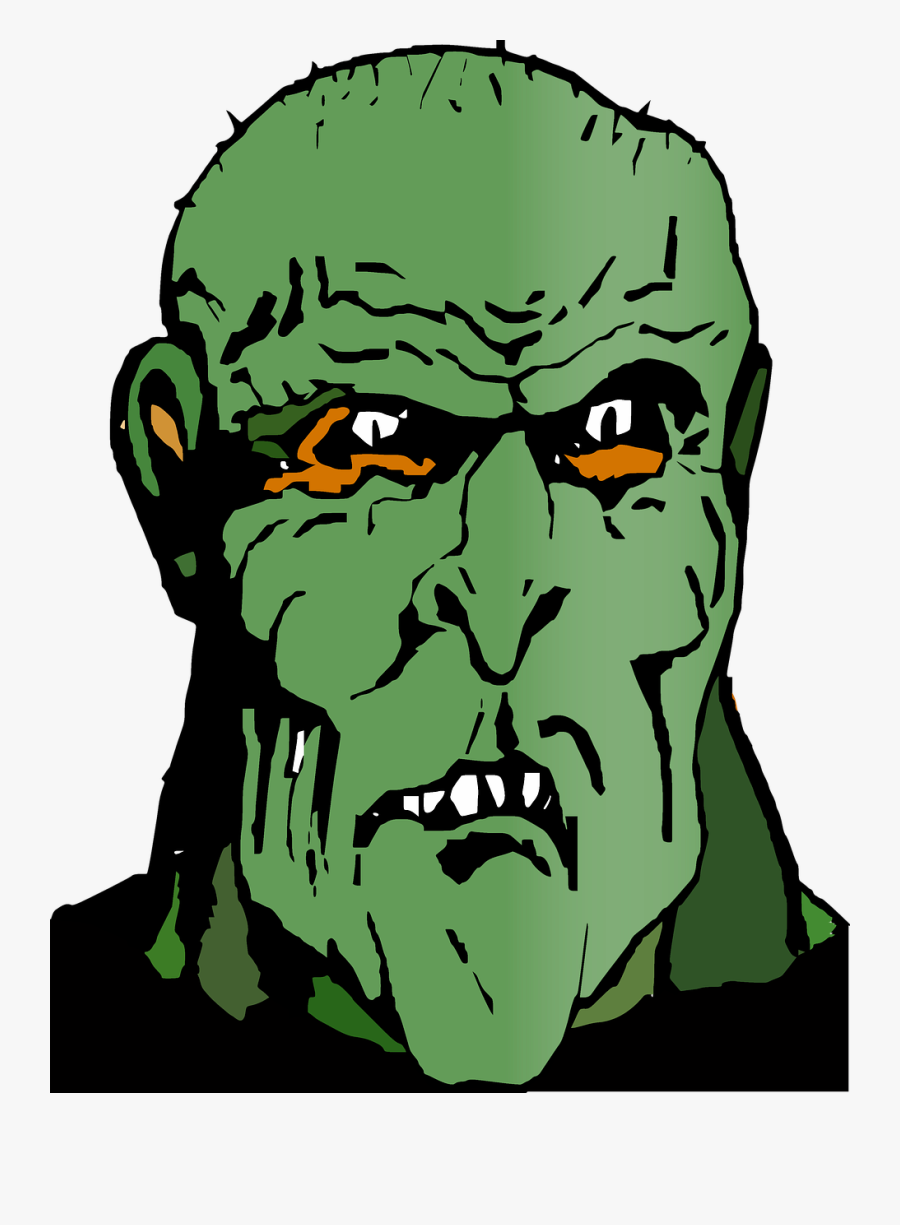 Transparent Monster - Zombie Clip Art, Transparent Clipart