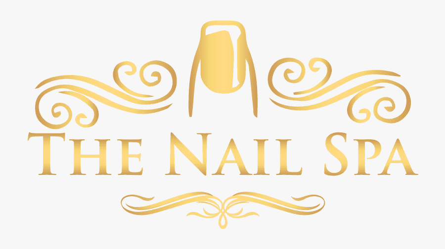 Nail Spa Logo Gold, Transparent Clipart