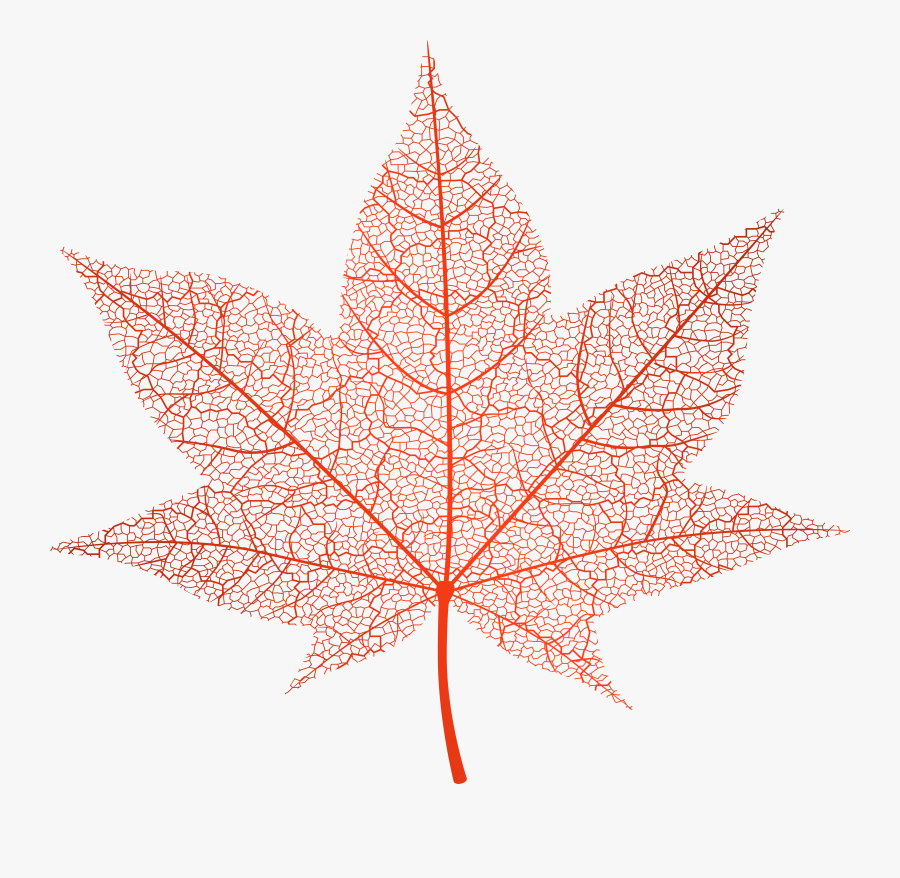 Transparent Red Autumn Leaf Png Clip Art Image - Transparent Autumn Leaf Png, Transparent Clipart