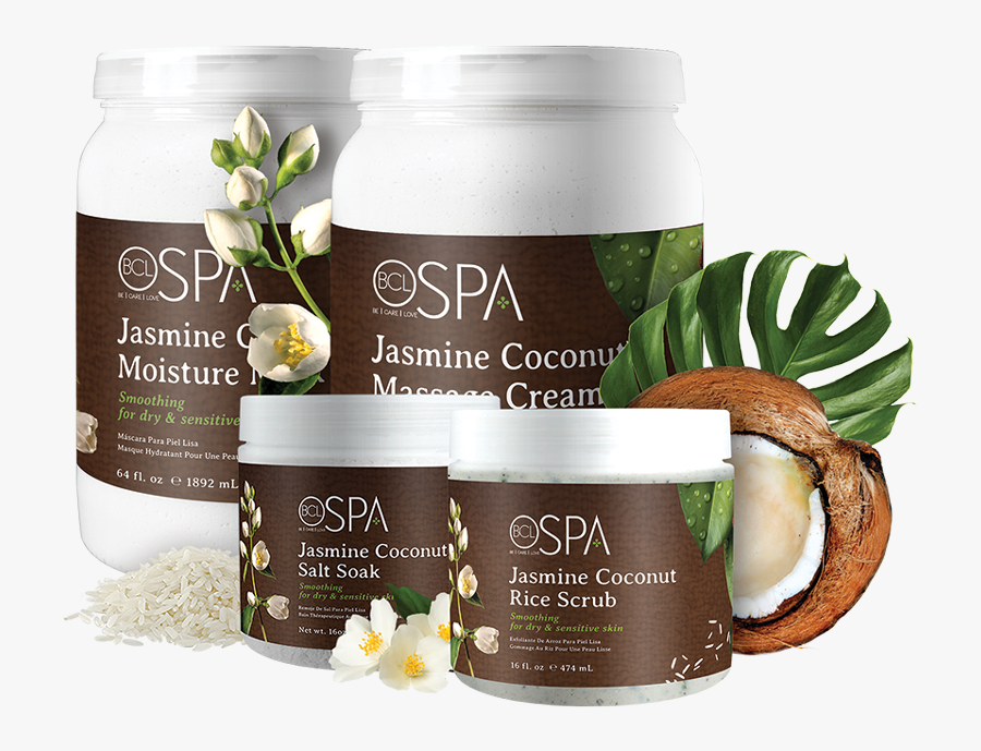 Clip Art Creative Spa - Bcl Spa Jasmine Coconut, Transparent Clipart