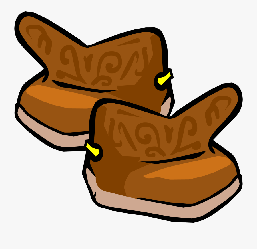 Club Penguin Rewritten Wiki - Club Penguin Cowboy Boots, Transparent Clipart