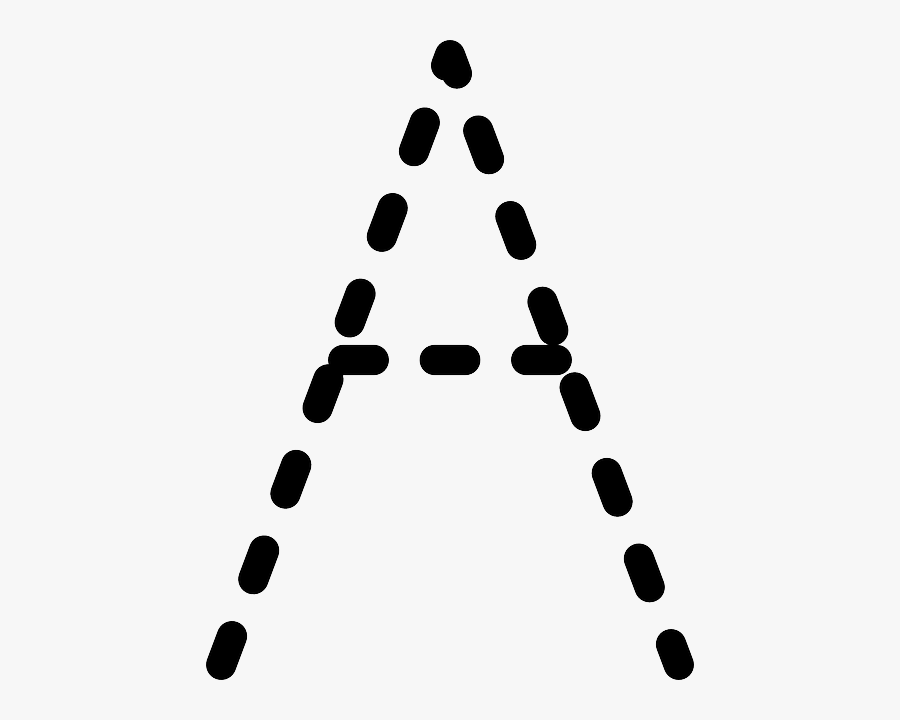 Children School, Education, Kids, Abc, Letter, Letters, - Letter A For Tracing, Transparent Clipart