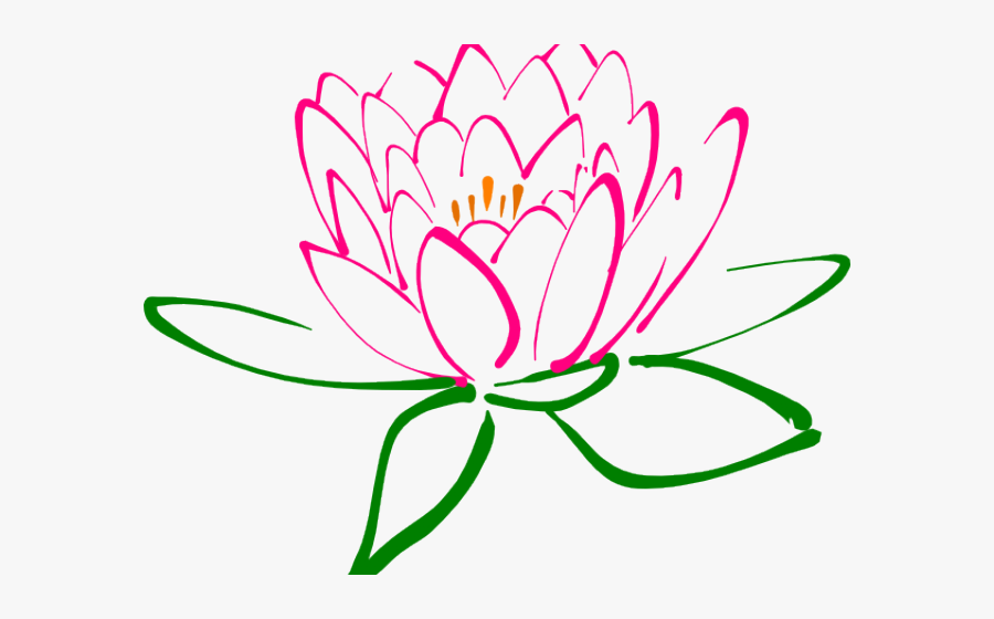 Clipart Purple Lotus Flower, Transparent Clipart