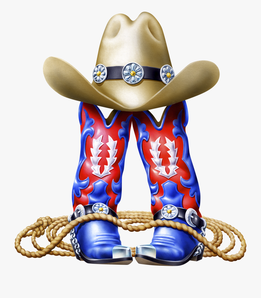 Cowboy Boots Clip Art, Transparent Clipart