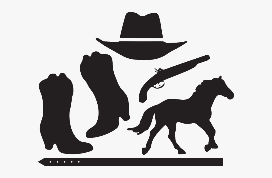 Public Domain Horse Silhouette, Transparent Clipart