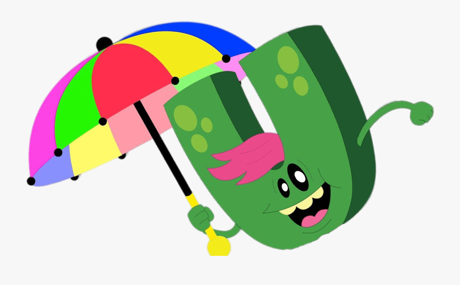 Abc Monster U - Hooplakidz Tv - Funny Cartoons For Children, Transparent Clipart