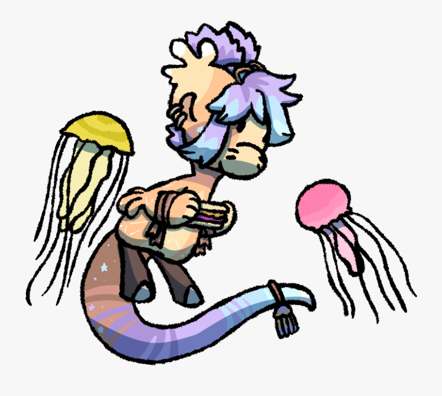 Jellyfish Clipart Peanut Butter - Cartoon, Transparent Clipart