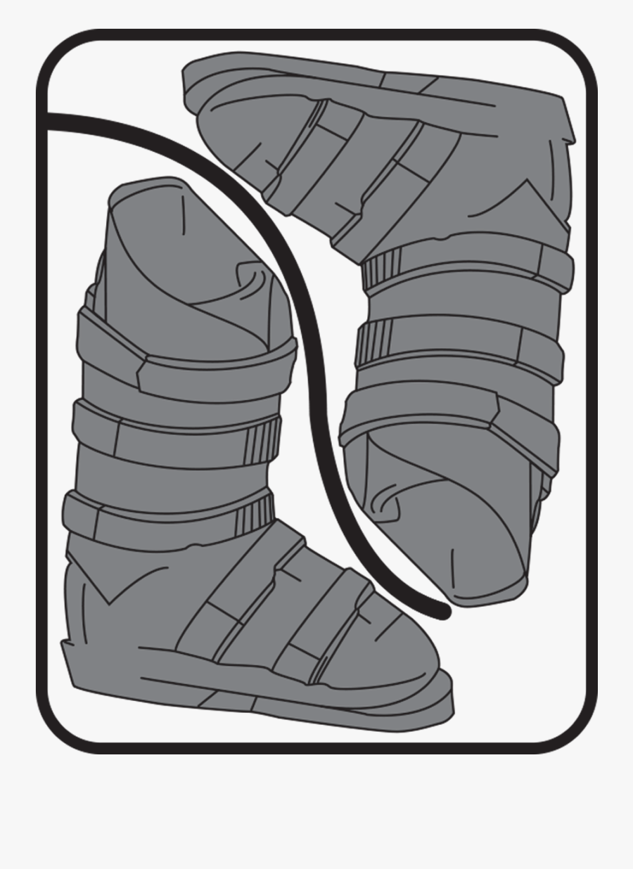 Fits Airline Overhead Compartments - Motorcycle Boot, Transparent Clipart
