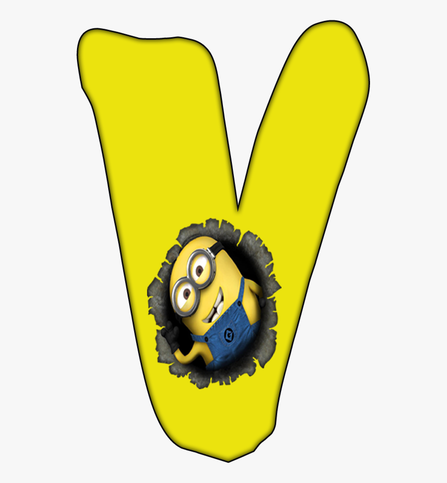 V - Minions, Transparent Clipart