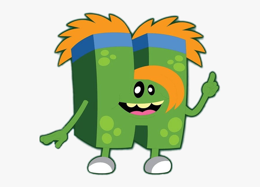 Abc Monster H - Abc Monsters H Monster, Transparent Clipart