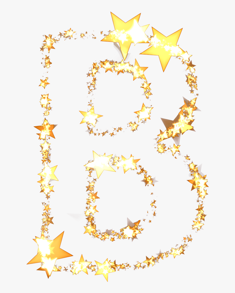 Letters Abc Star Free Picture - Abc Star Letter, Transparent Clipart