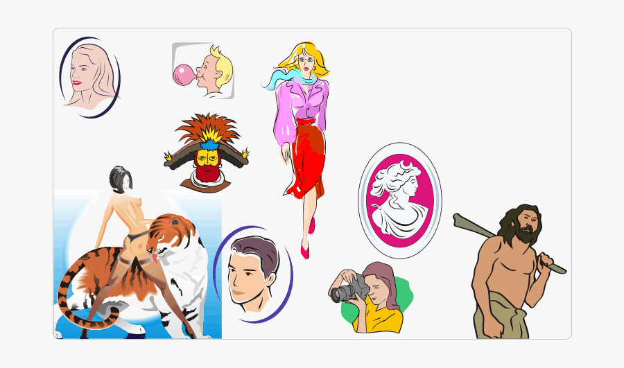 People Clipart - Prehistoric Man, Transparent Clipart