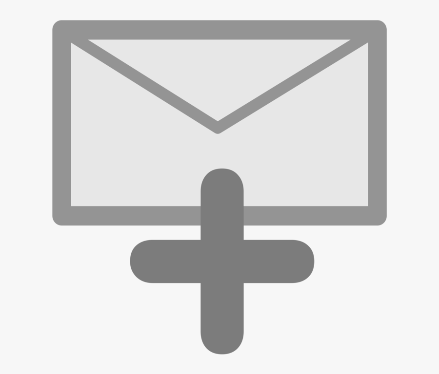 Angle,symbol,cross - Icono Create Emails, Transparent Clipart