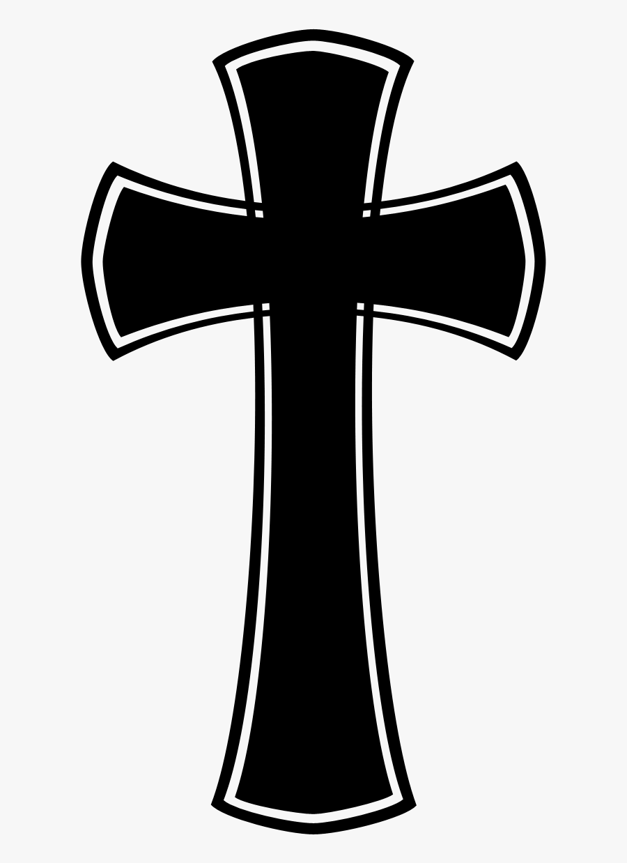 Gothic Cross, Transparent Clipart