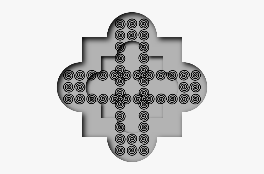 Spiral Cross Png Clip Arts, Transparent Clipart