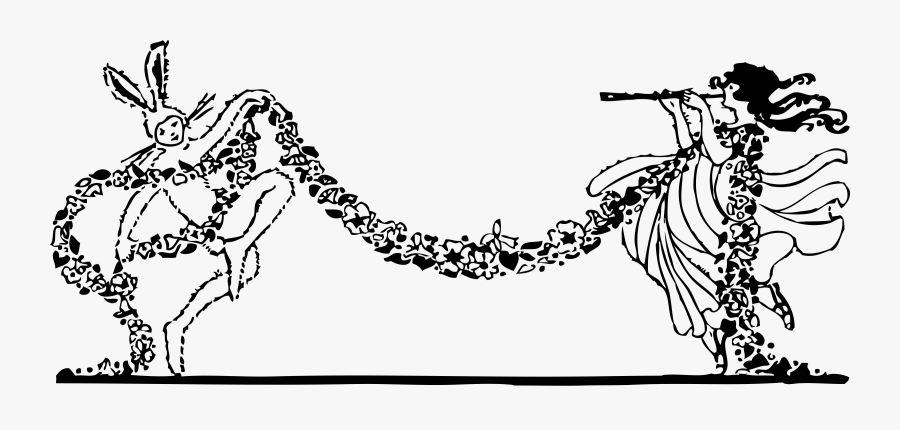 Easter Bunny Spring Clip Arts, Transparent Clipart