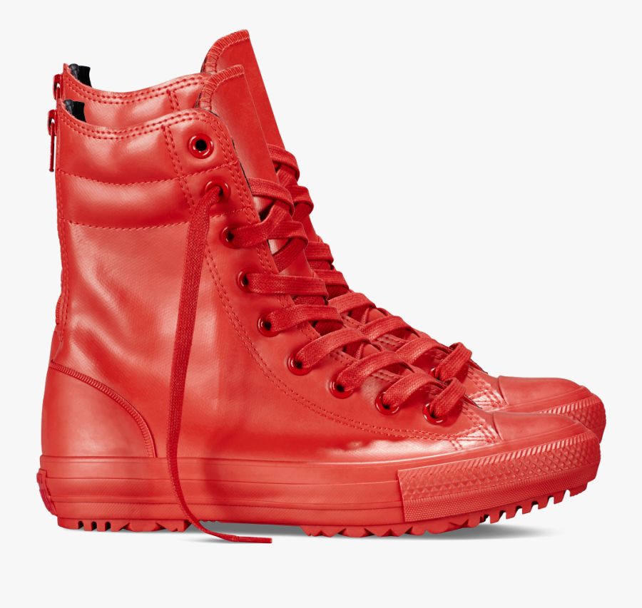 Red Womens Boots Png Clip Art, Transparent Clipart