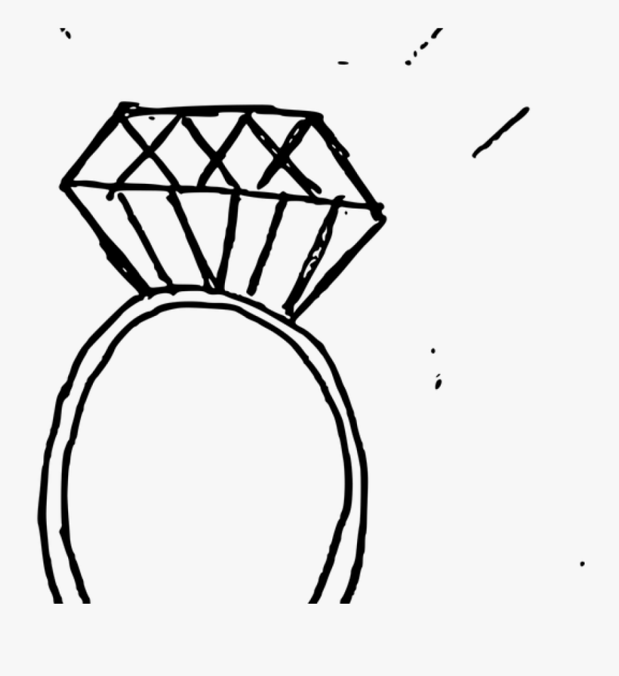Diamond Ring Graphic Diamond Ring Jewelry Jewel Free, Transparent Clipart