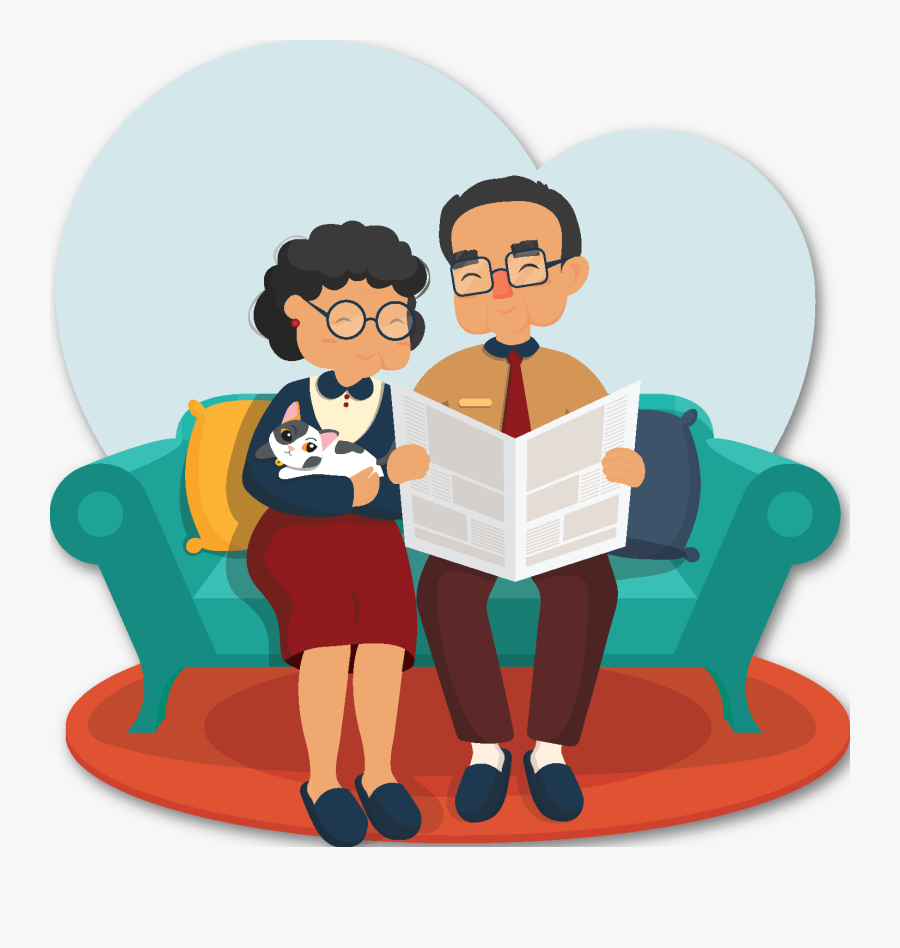 Grandparents Clip Art, Transparent Clipart