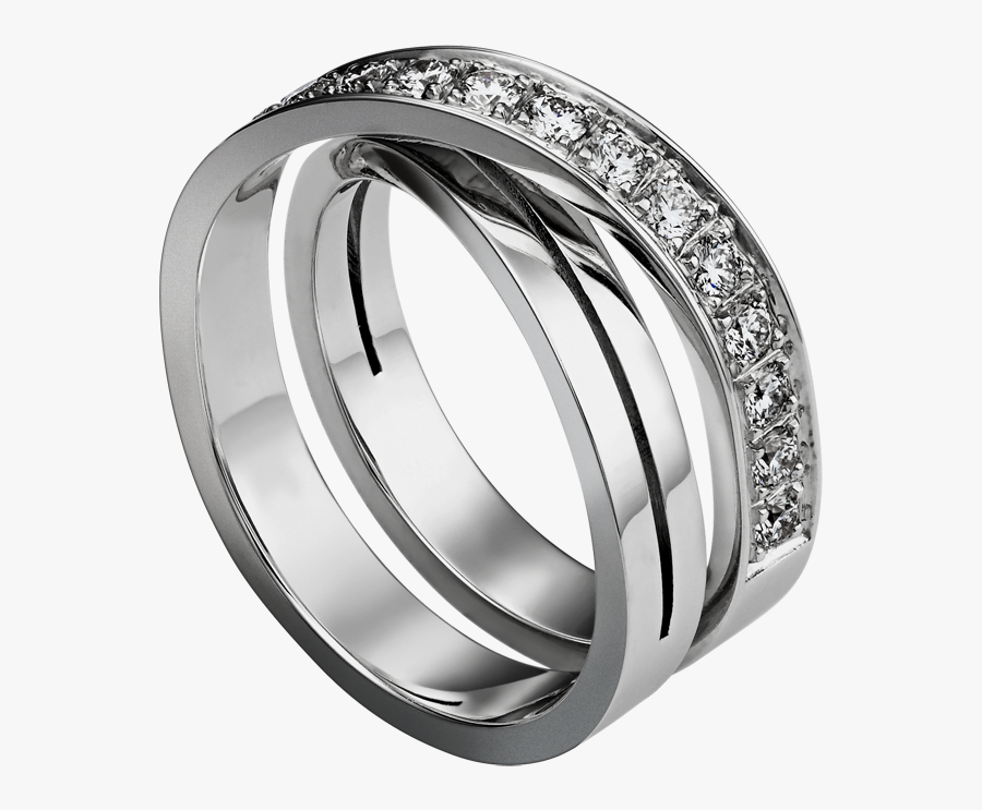 Silver Ring With Diamonds Png Clipart, Transparent Clipart