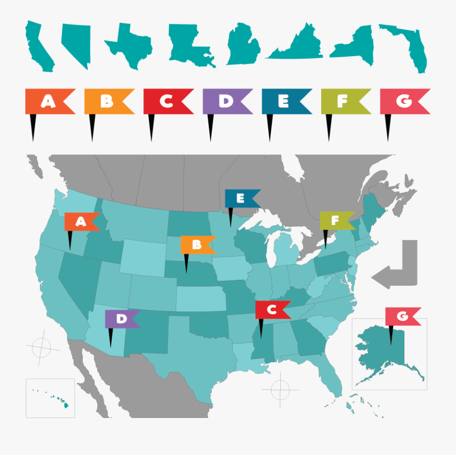 United States Clip Art, Transparent Clipart