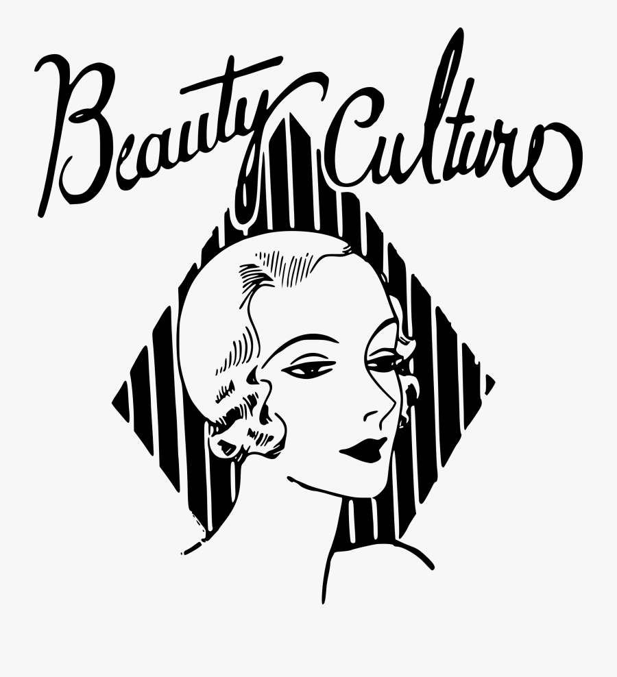 Art Deco Woman, Transparent Clipart