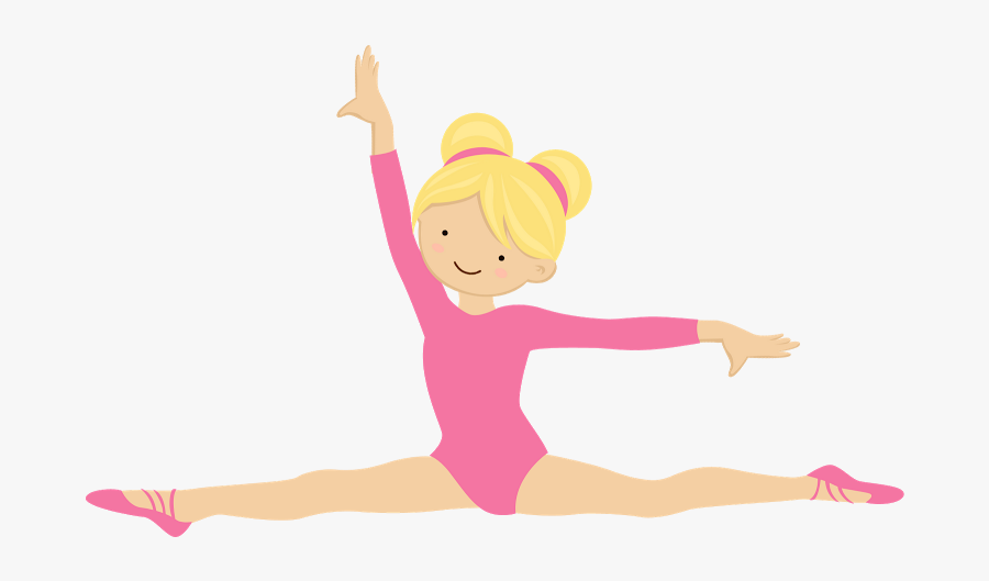 Pink Clipart Gymnastics, Transparent Clipart