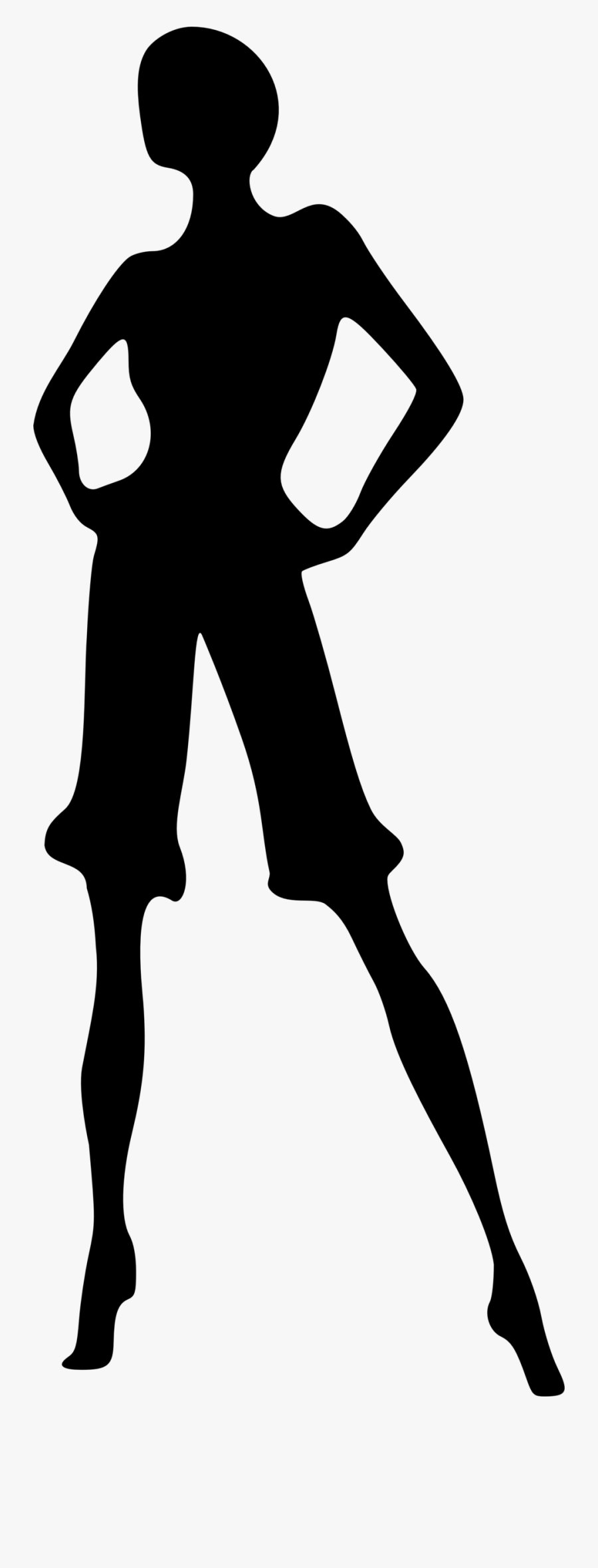 Girl Gymnastics Clipart Silhouette - Watch Out World Here I Come, Transparent Clipart
