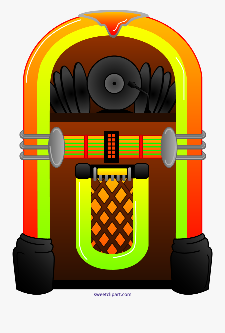 Sweet Clip Art - Clip Art Juke Box, Transparent Clipart